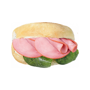 Batbout jambon